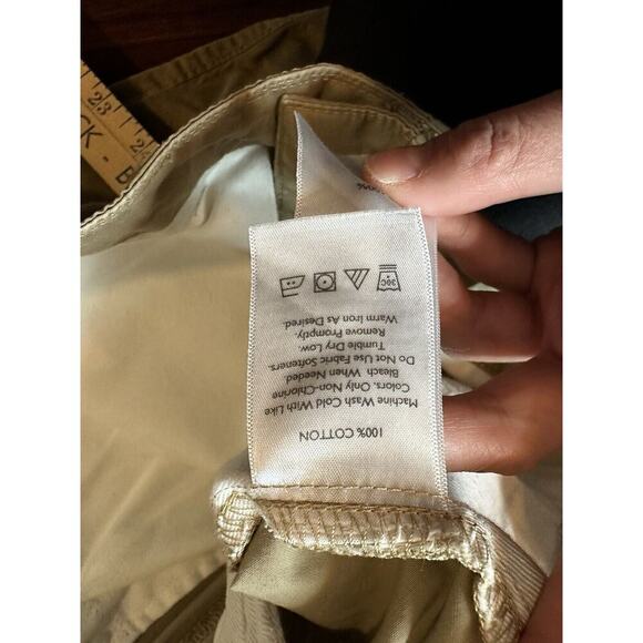 Eddie Bauer Women’s Size 34x32 Khakis 100% Cotton Straight Legs Stretch Mid Rise - Picture 4 of 7